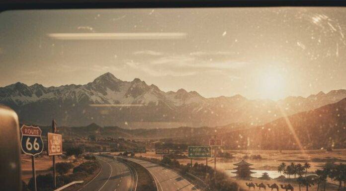 Flight-Free Travel: How to See the World Without Taking Off Train window view, US highways and global dreams.