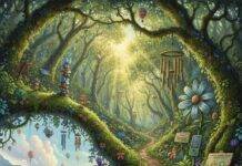 Sustainable Hiking Trails in the U.S. You’ll Fall in Love With Whimsical forest trail, off-kilter eco-adventure, optimistic vibes.