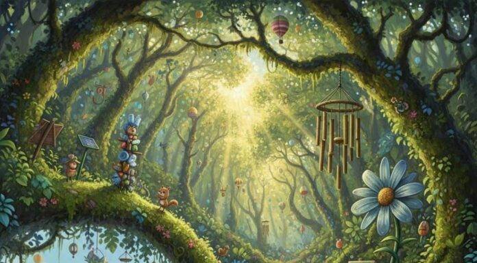 Sustainable Hiking Trails in the U.S. You’ll Fall in Love With Whimsical forest trail, off-kilter eco-adventure, optimistic vibes.