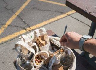 Is Zero Waste Travel Really Possible? Here’s How I Did It Zero waste kit chaos during a pit stop.