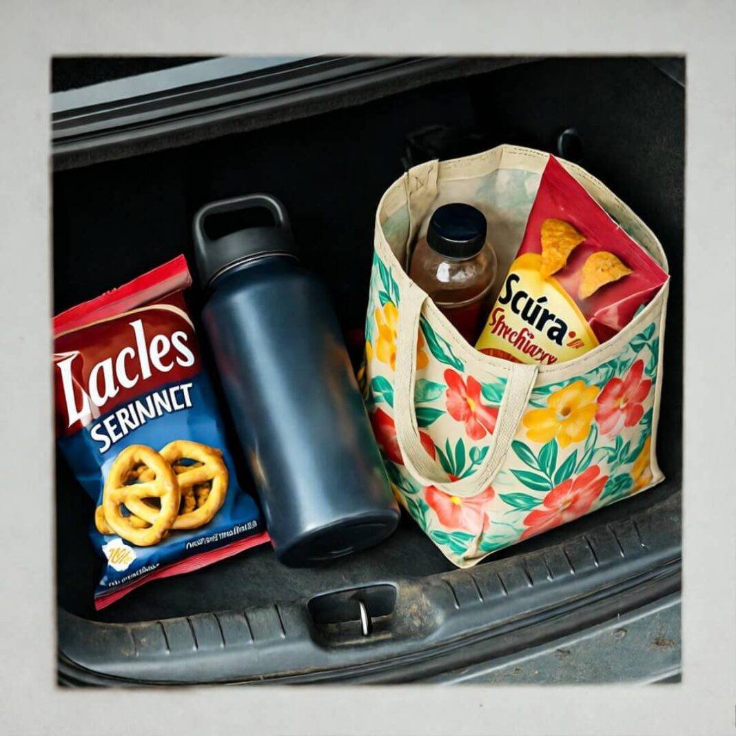 Zero waste gear spills on dusty roadside. Zero waste gear spills on dusty roadside.