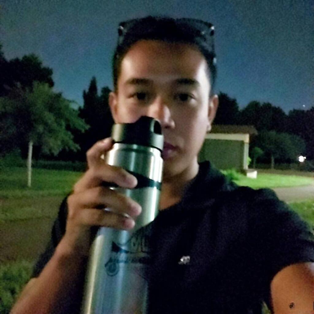 Me failing at eco-travel vibes.