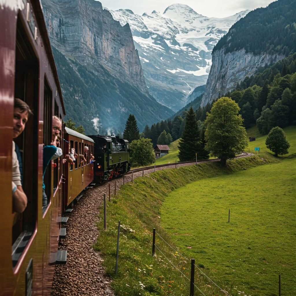 Scenic Train Journey