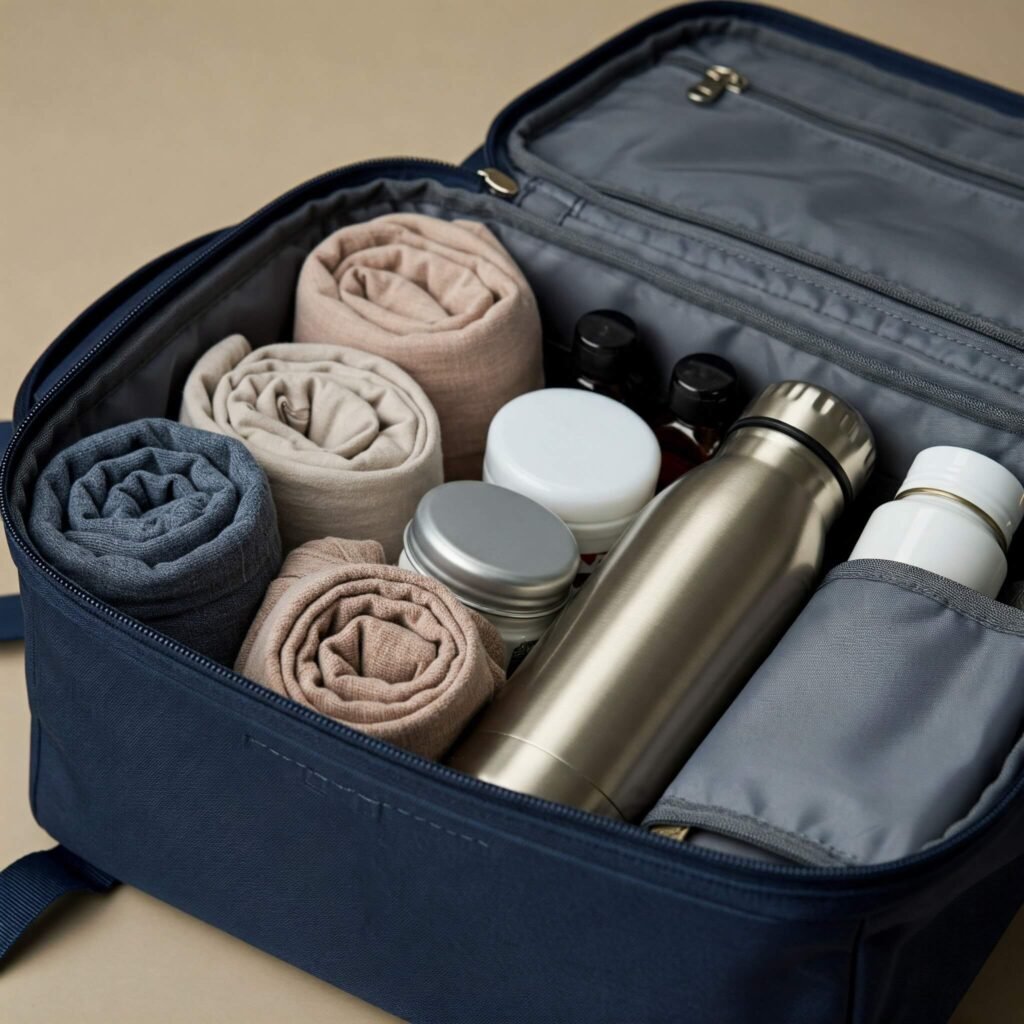 Neatly Packed Travel Bag