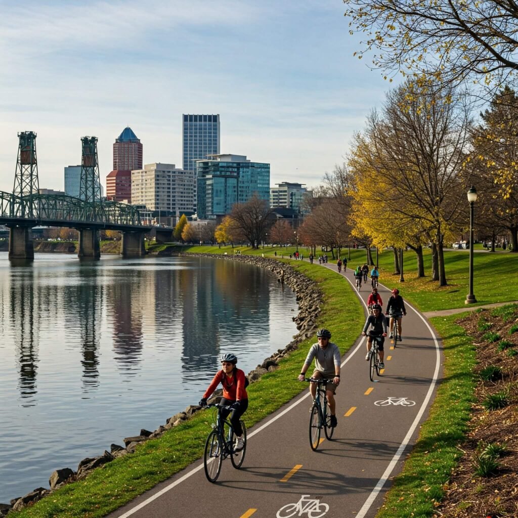 Portland Bike Path