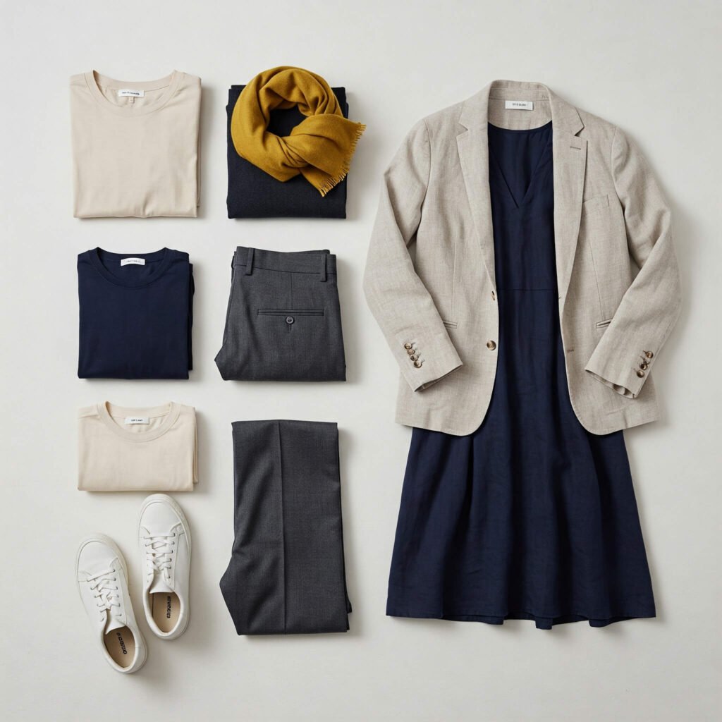 Versatile Clothing Flat Lay