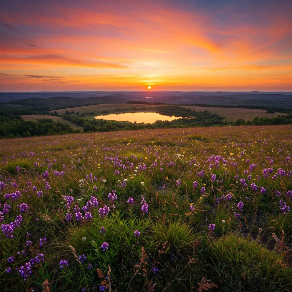 Panoramic Nature Vista