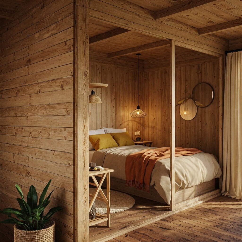 Eco-Friendly Cabin Interior