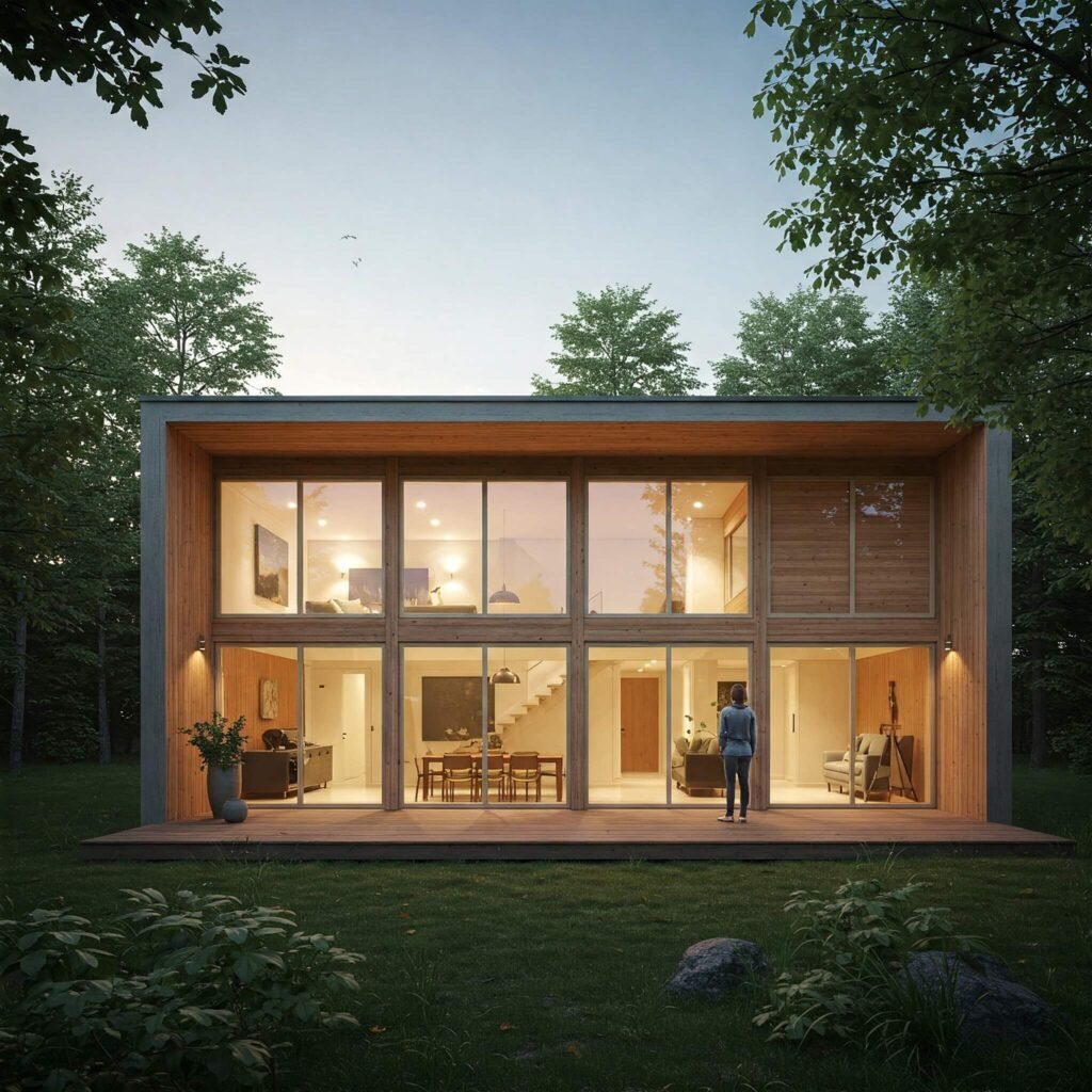 Modern Passive House Exterior
