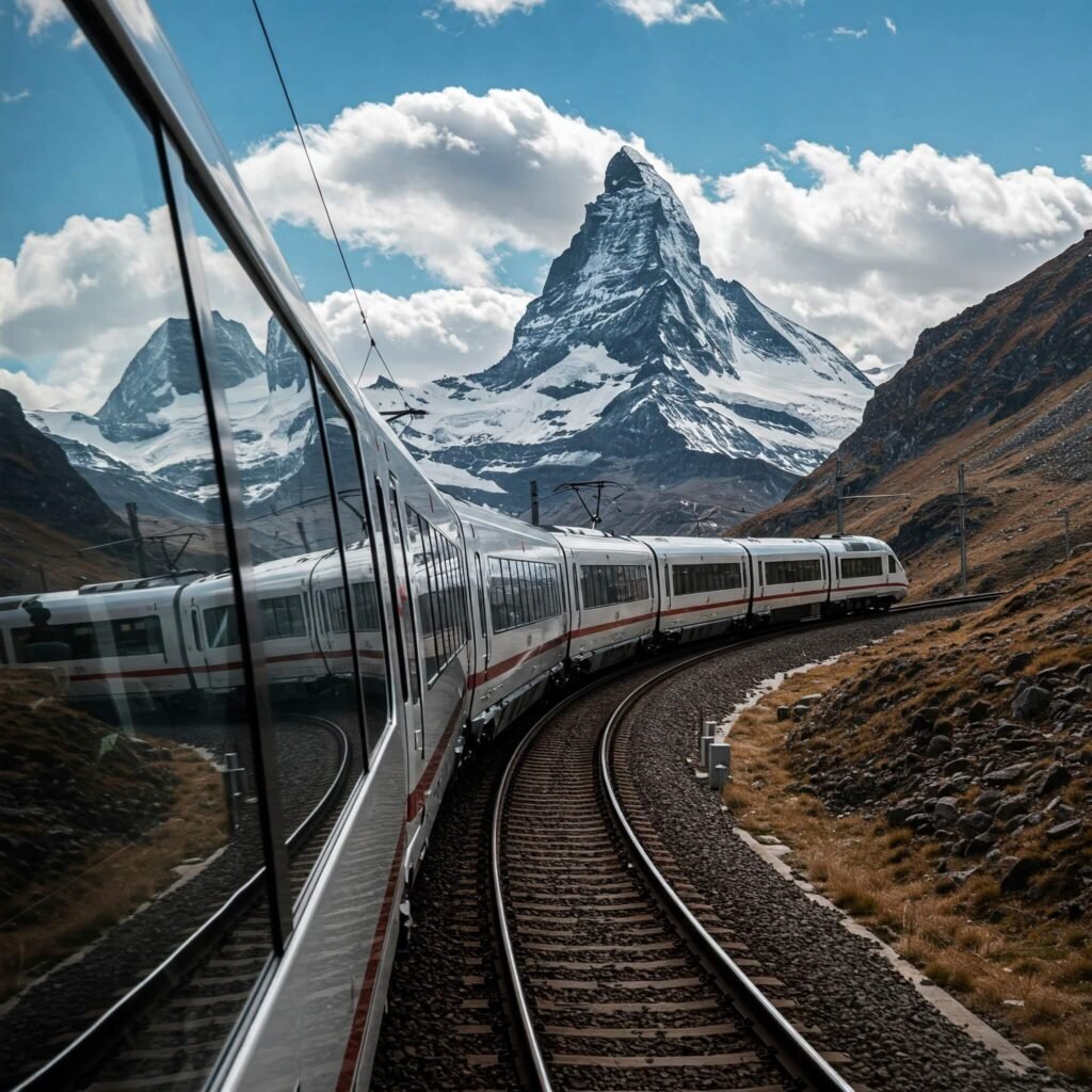 Mountain Train Journey