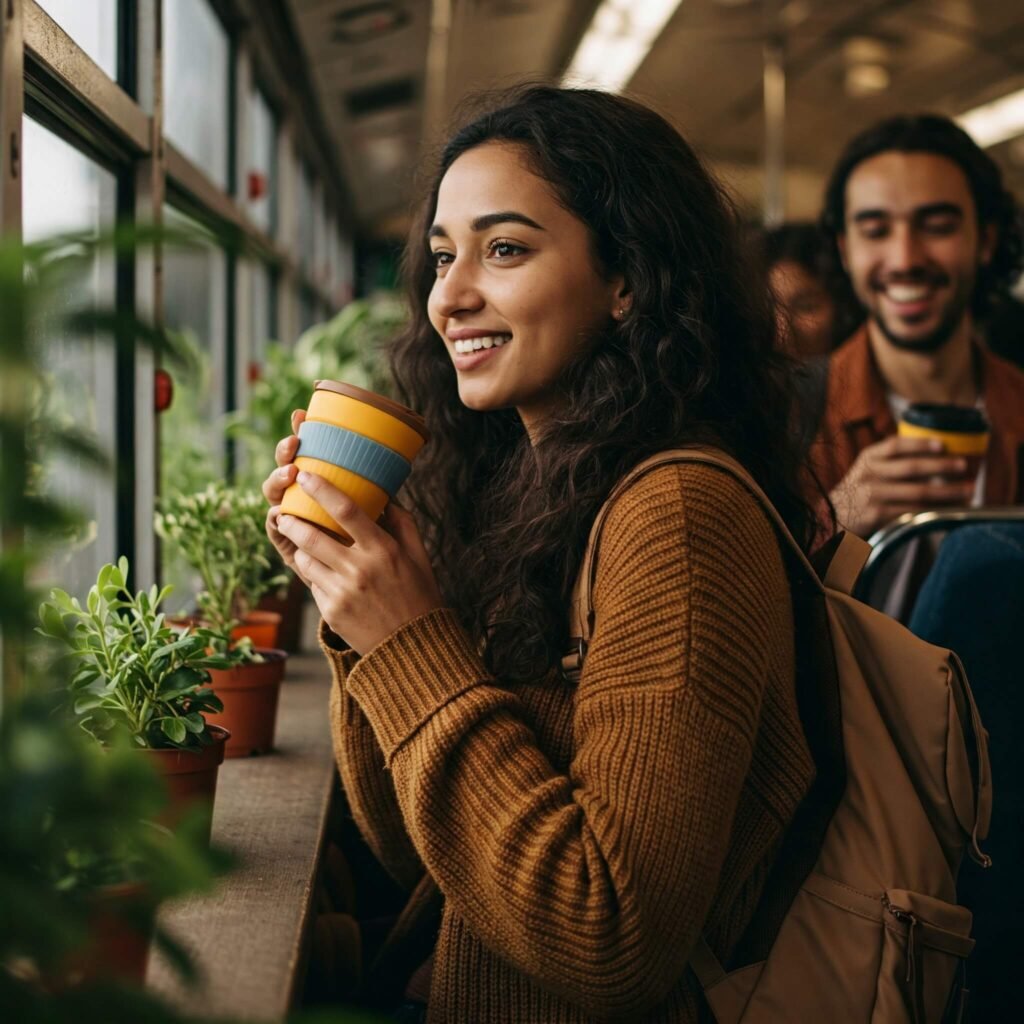 Zero waste travel coffee.