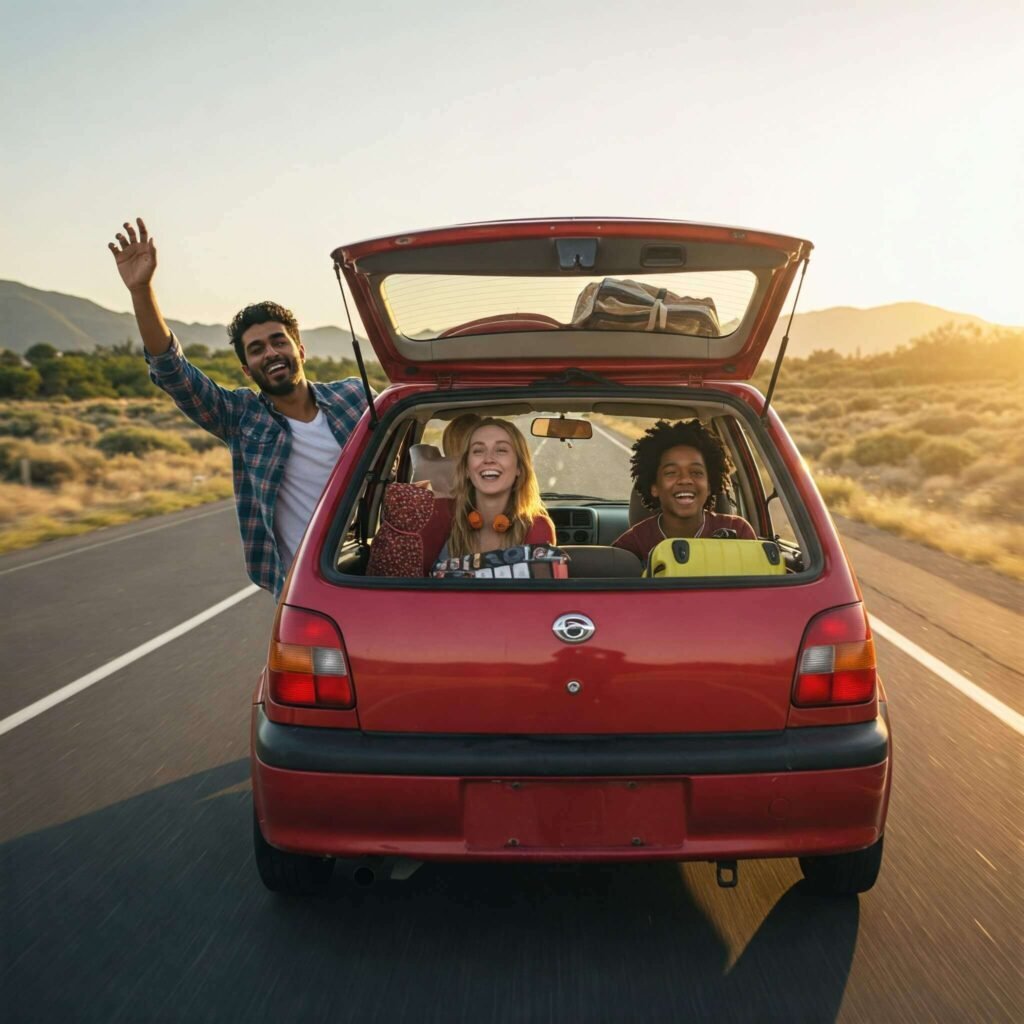 Carpooling on Open Road