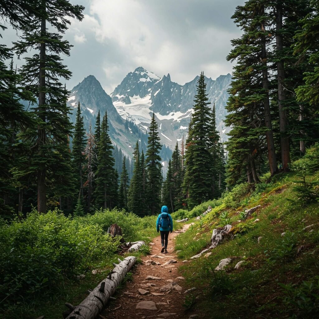 Snowy Mountain Hike