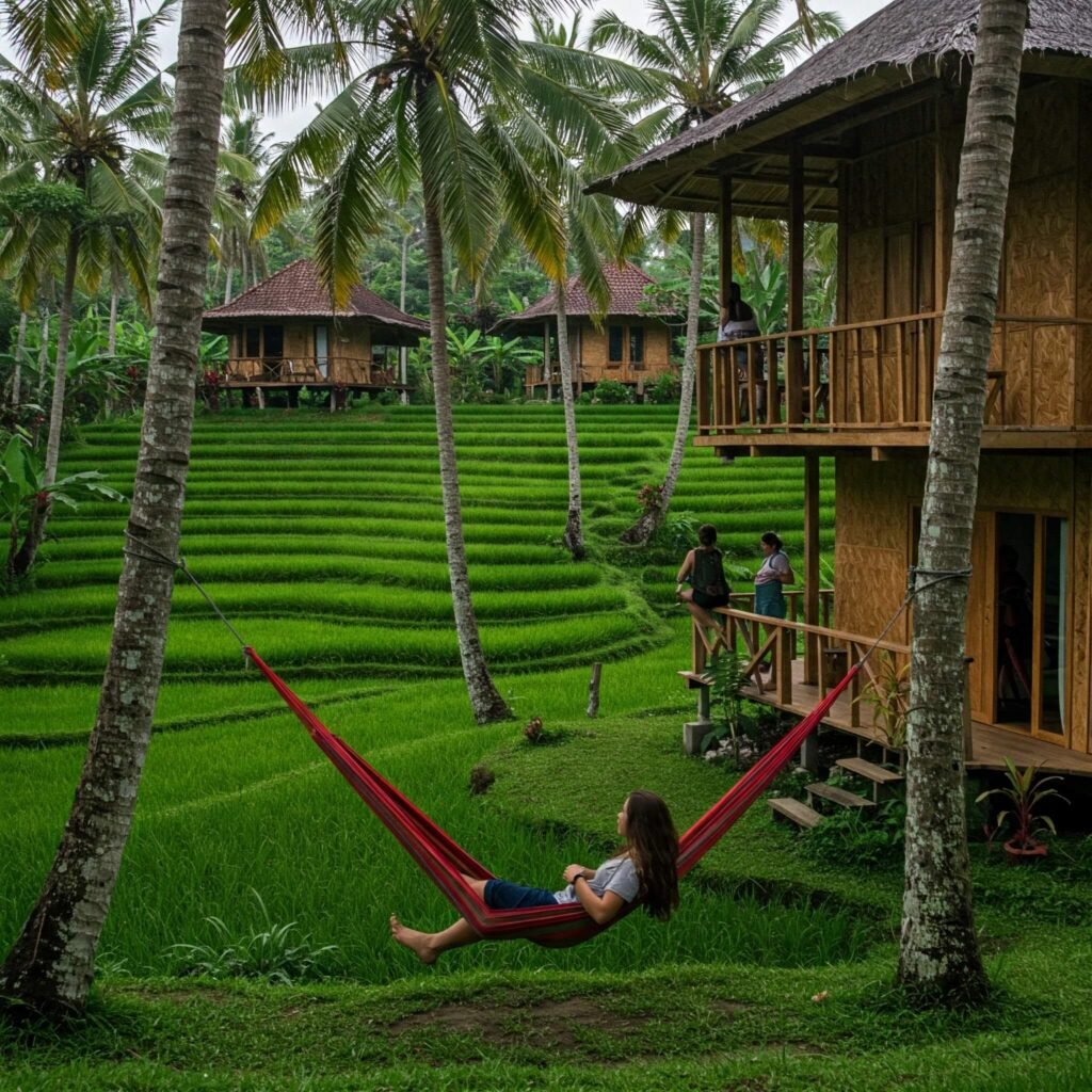 Hostel in Rice Paddies