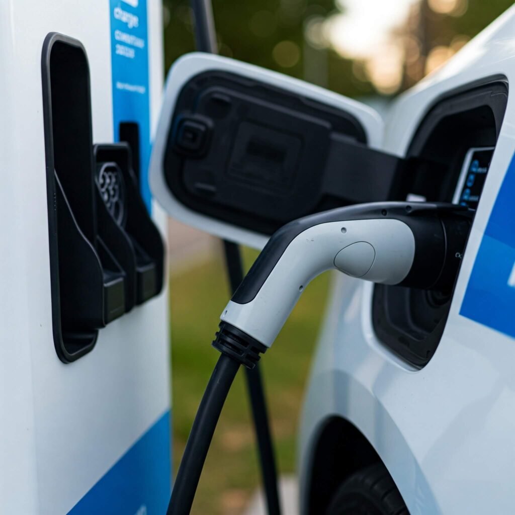 Electric Car Charging Port
