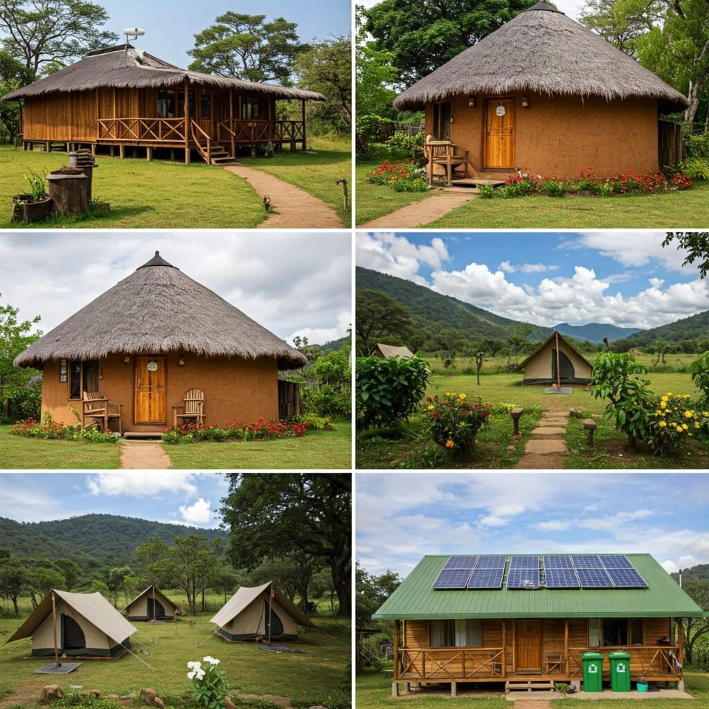 Eco-friendly stays: lodge, homestay, campsite, guesthouse