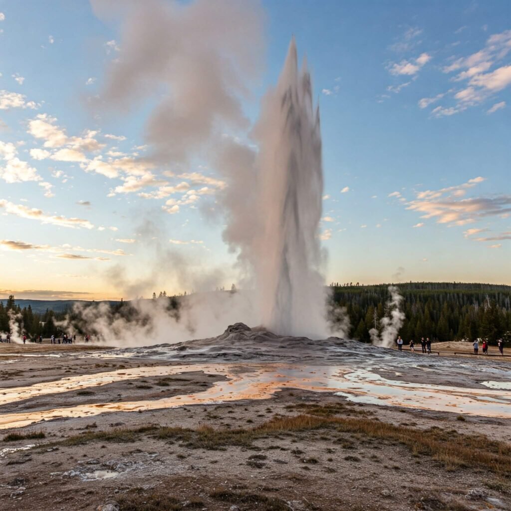 Old Faithful Eruption