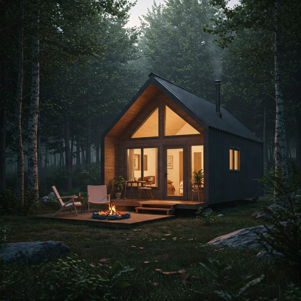 Forest Cabin Retreat