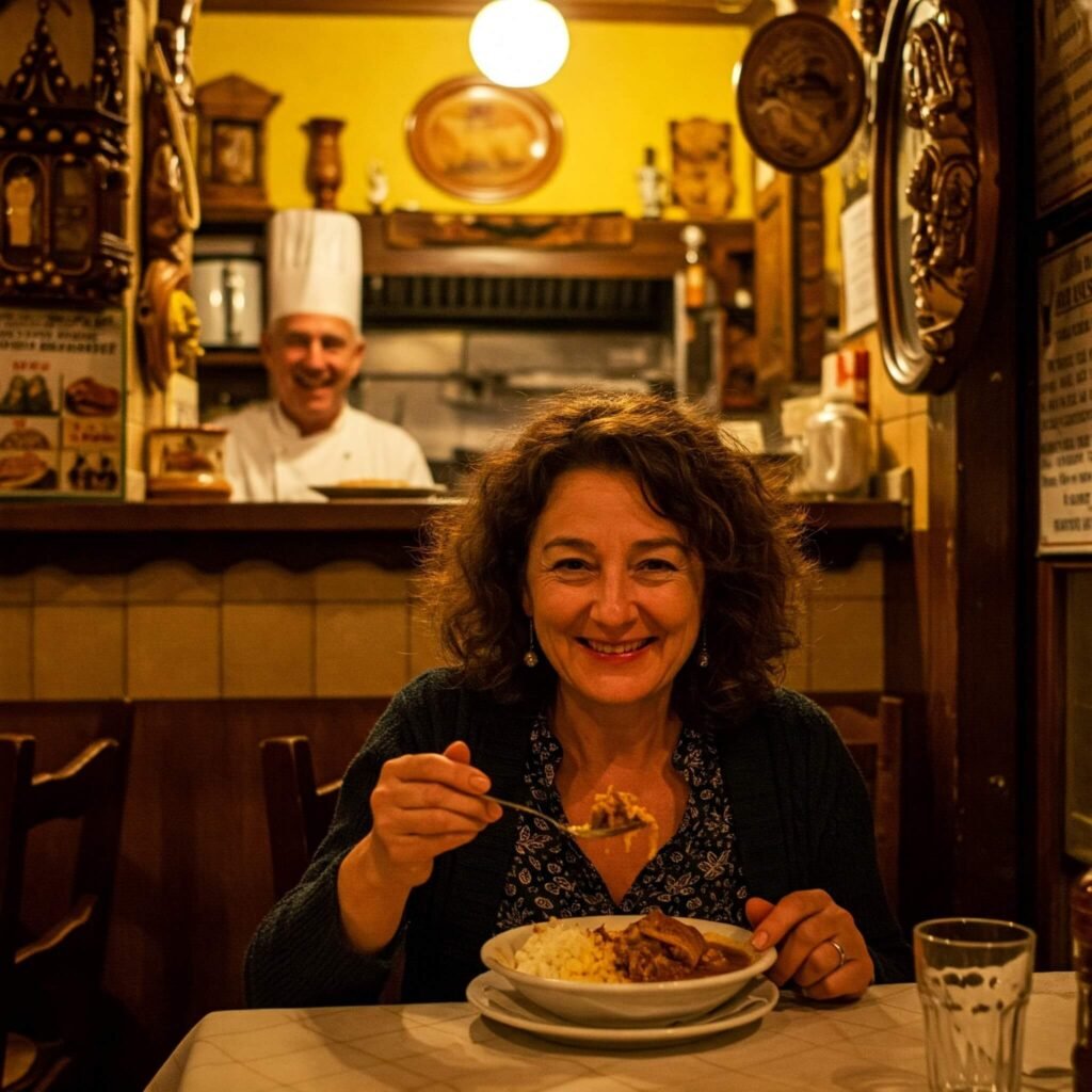 Cozy Local Restaurant Meal
