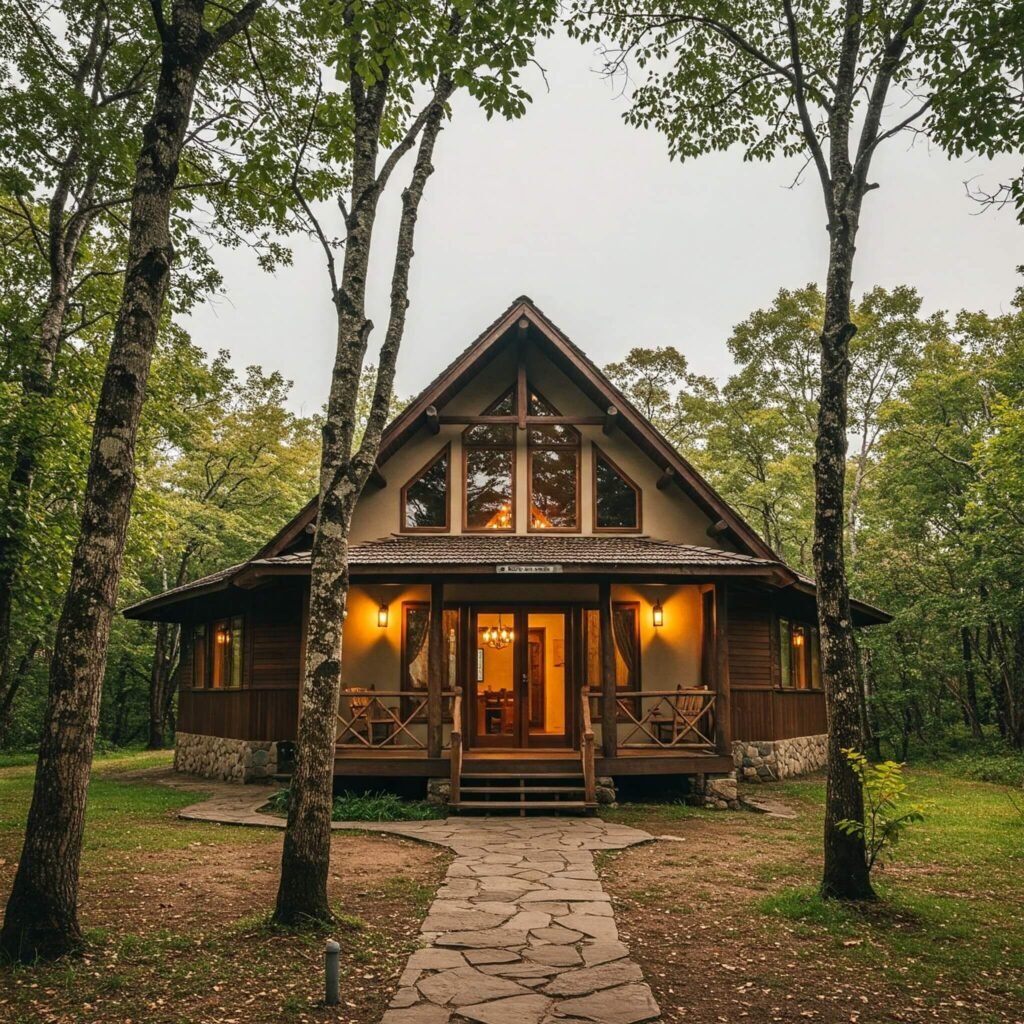 Cozy Eco-Lodge Exterior