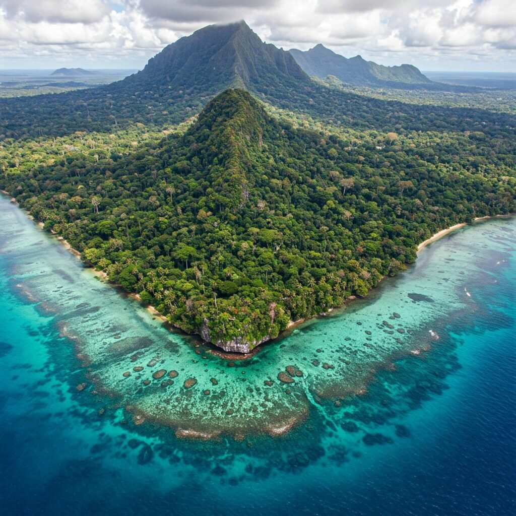 Pristine Rainforest and Coral Reef