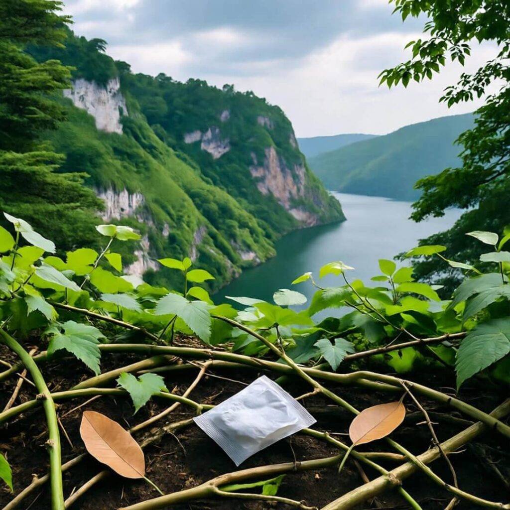 Sneaky shot of ecotourism's dark side, mirroring my own hypocritical vibes.