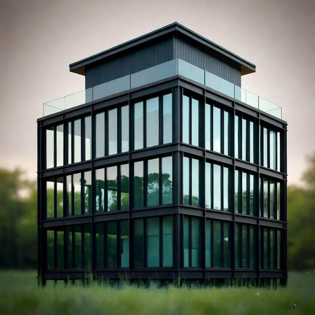 A real truly sustainable hotel shining through.