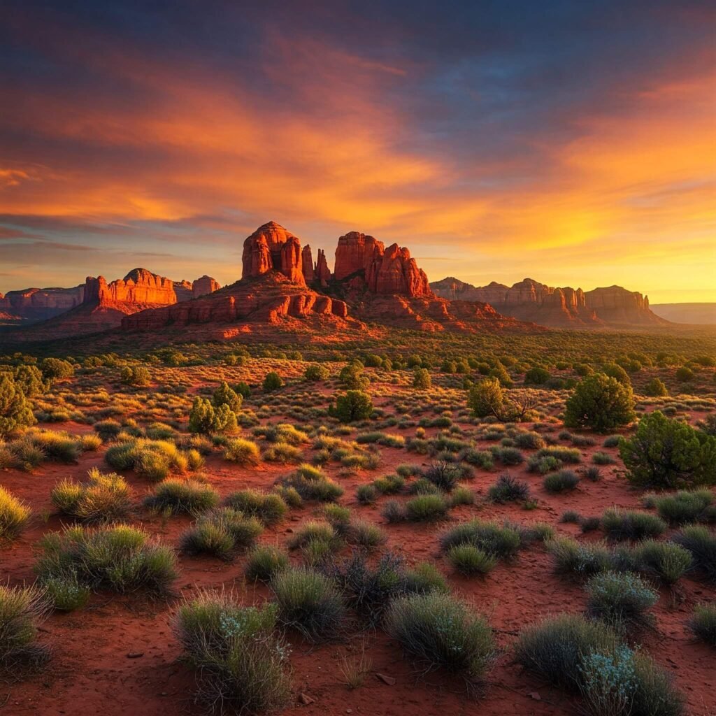 Sedona Red Rocks Sunset