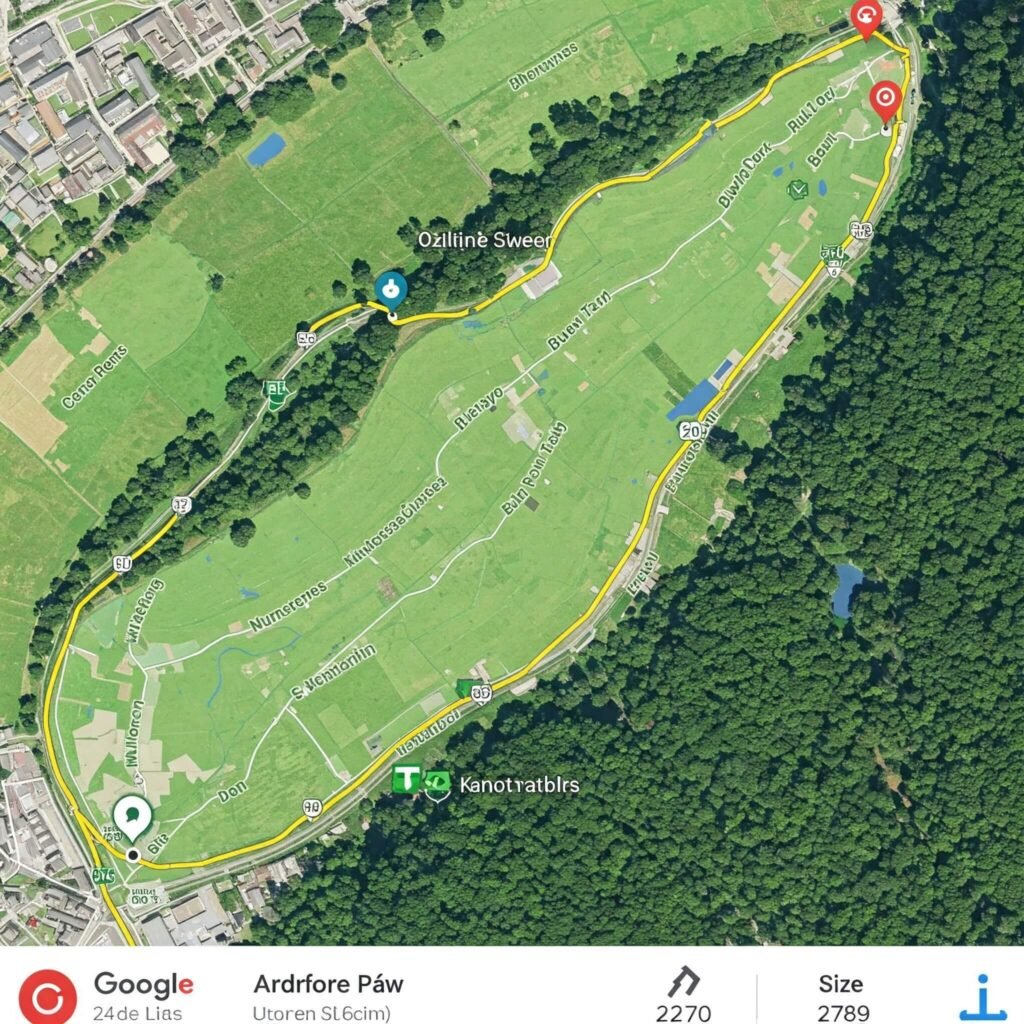 Google Maps Cycling Route