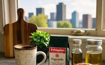 Packing for the Planet: What I Bring on Every Sustainable Trip My sloppy sustainable trip packing setup on a Seattle counter, total chaos