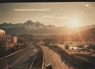 Flight-Free Travel: How to See the World Without Taking Off Train window view, US highways and global dreams.