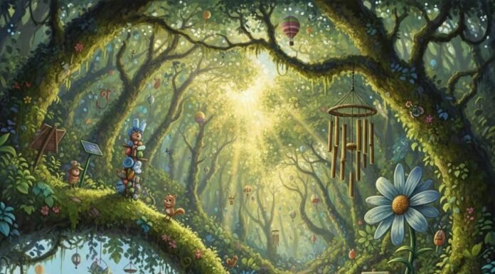 Sustainable Hiking Trails in the U.S. You’ll Fall in Love With Whimsical forest trail, off-kilter eco-adventure, optimistic vibes.