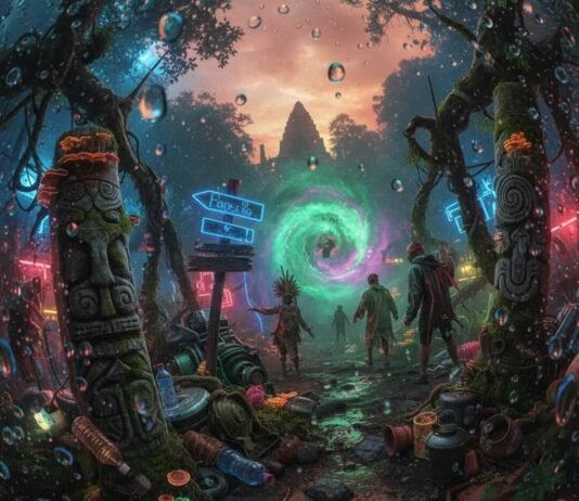 Cultural Eco Tours That Give You More Than Just Memories Surreal eco-cultural tour mishaps, neon wilderness