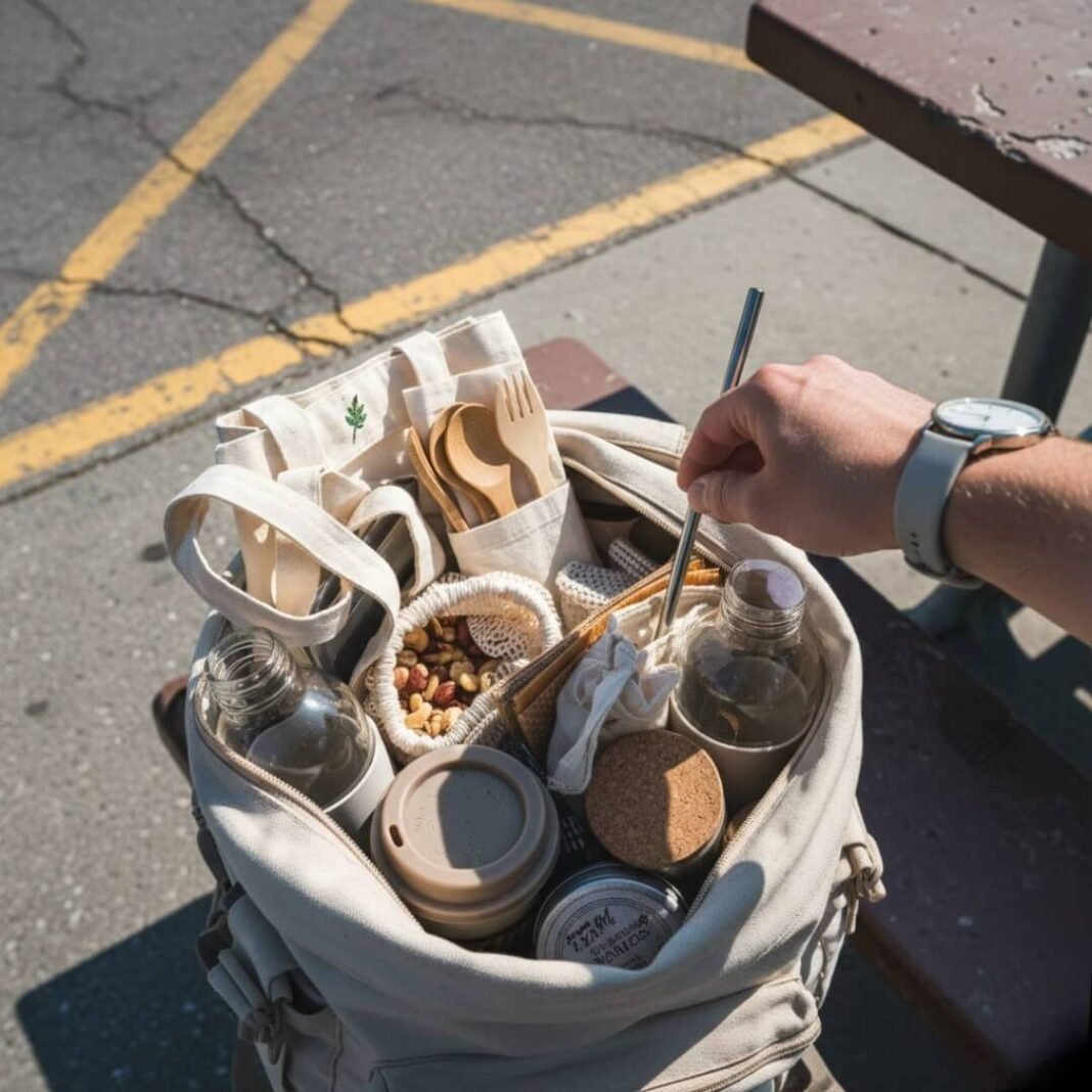 Zero waste kit chaos during a pit stop.