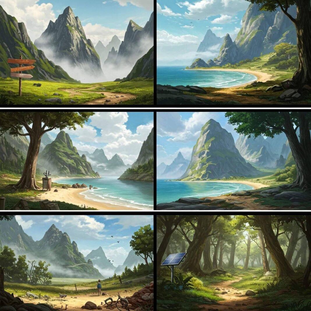 Eco USA Travel Collage