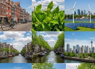 Where to Go Green: Top Sustainable Cities for Conscious Travelers Sustainable Cities Collage